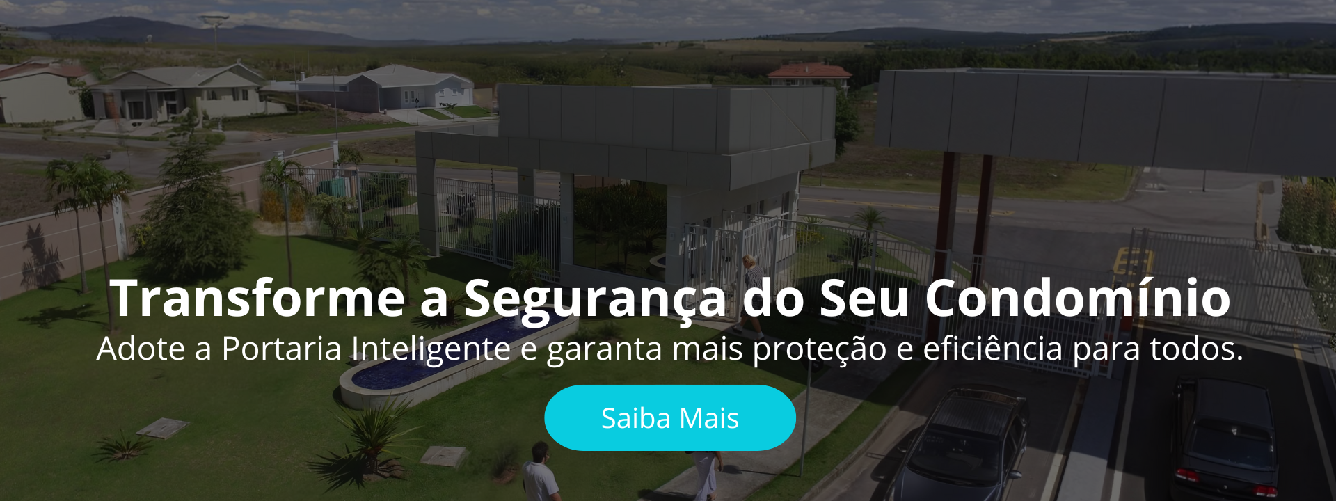 Adote a Portaria Inteligente e garanta mais proteção e eficiência para todos.