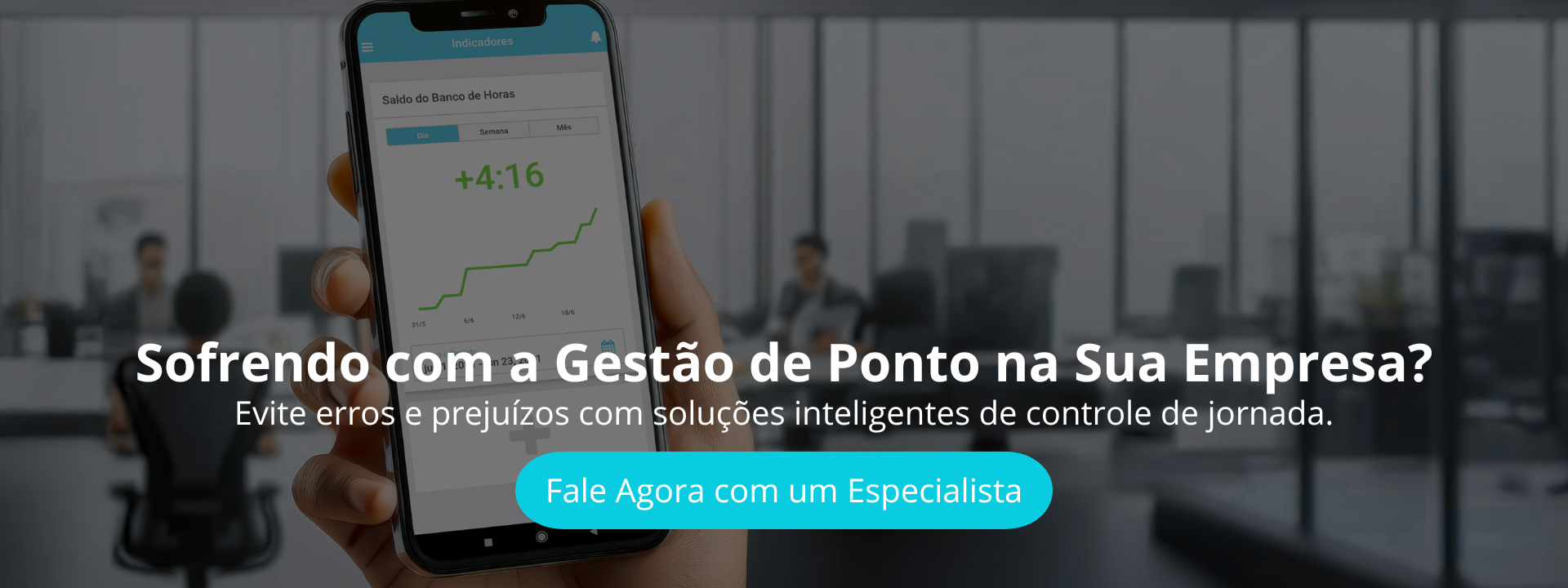 Evite erros e prejuízos com soluções inteligentes de controle de jornada.