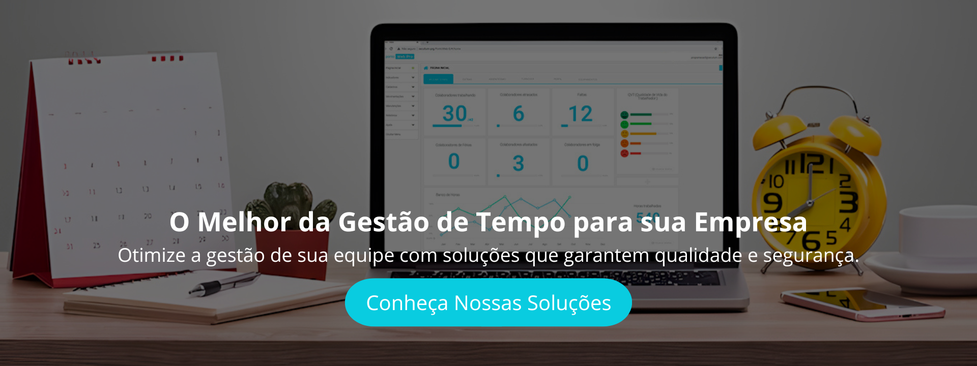 Com controle automatizado e em conformidade com a legislação, gerencie horas trabalhadas e aumente a produtividade de sua equipe.