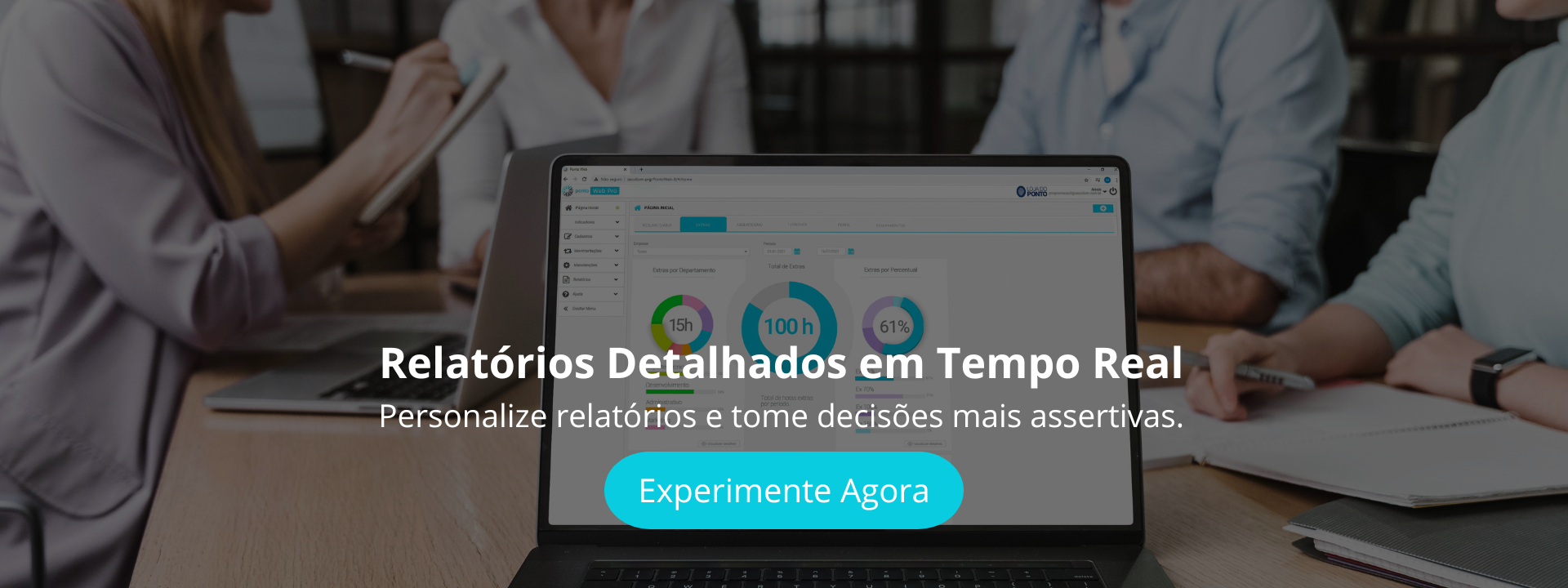 Personalize relatórios e tome decisões mais assertivas.