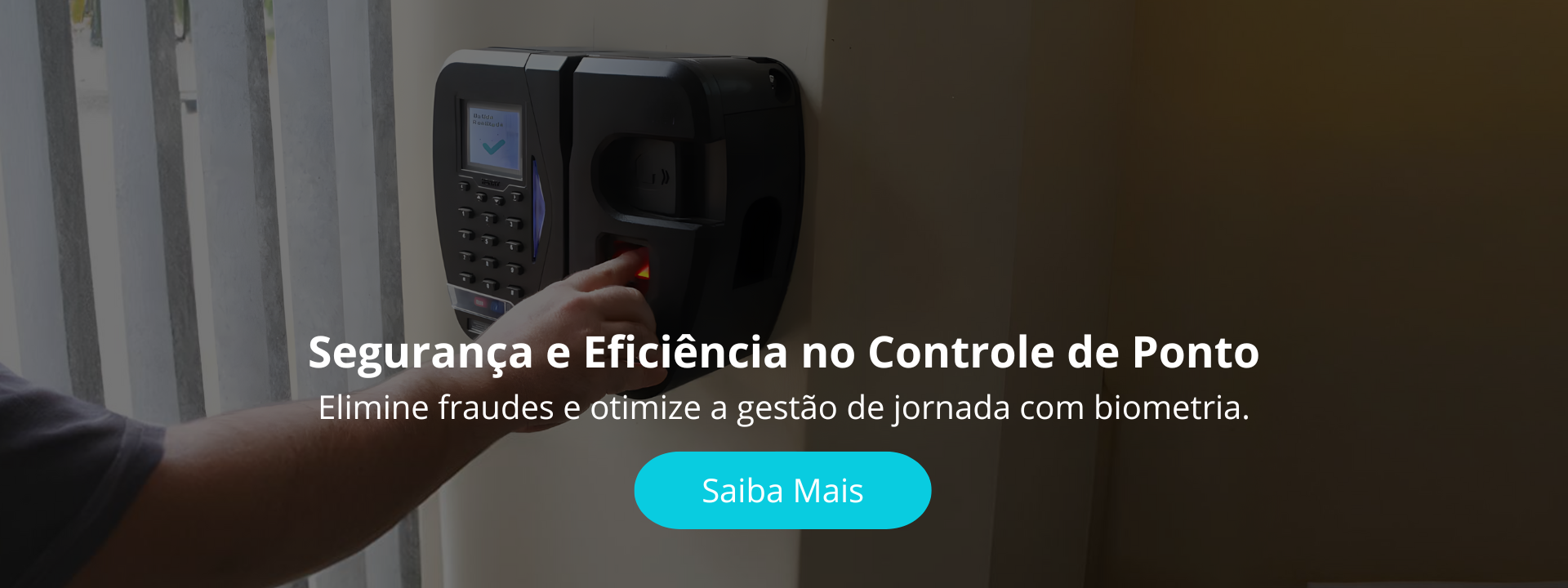 Elimine fraudes e otimize a gestão de jornada com biometria.