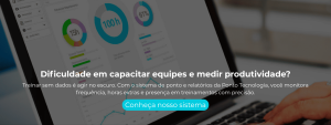 Treinar sem dados é agir no escuro. Com o sistema de ponto e relatórios da Ponto Tecnologia, você monitora frequência, horas extras e presença em treinamentos com precisão.