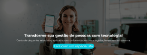 Controle de ponto, relatórios, aplicativos e conformidade com a legislação em um só sistema.