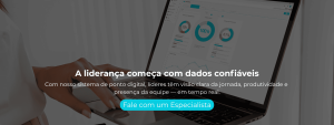 Com nosso sistema de ponto digital, líderes têm visão clara da jornada, produtividade e presença da equipe — em tempo real.