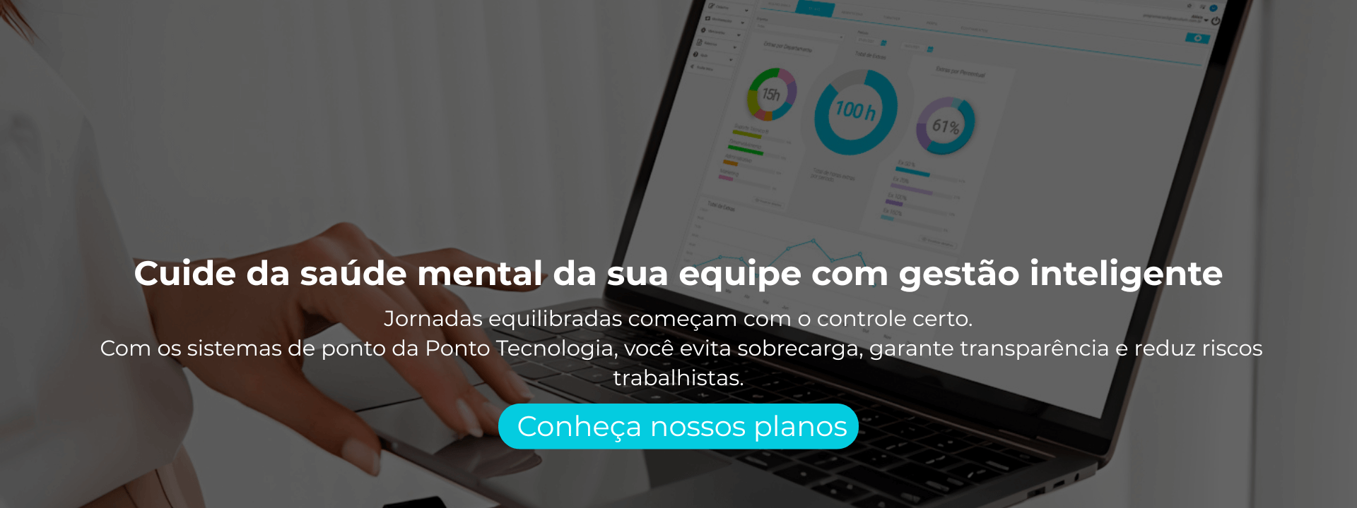 Jornadas equilibradas começam com o controle certo.
Com os sistemas de ponto da Ponto Tecnologia, você evita sobrecarga, garante transparência e reduz riscos trabalhistas.