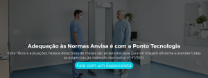 Evite riscos e autuações. Nossos detectores de metais são projetados para garantir triagem eficiente e atender todas as exigências da Instrução Normativa nº 97/2021.