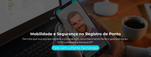 Permita que sua equipe registre a jornada com reconhecimento facial e geolocalização, 100% conforme a Portaria 671.
