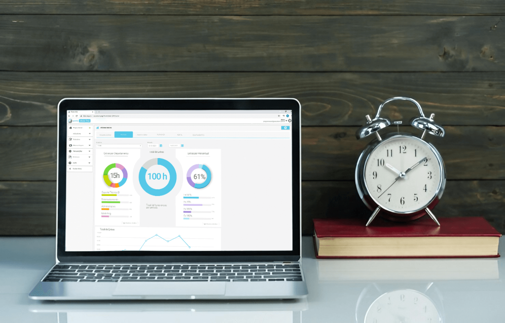 Controle rápido e eficiente do banco de horas com software secullum ponto web