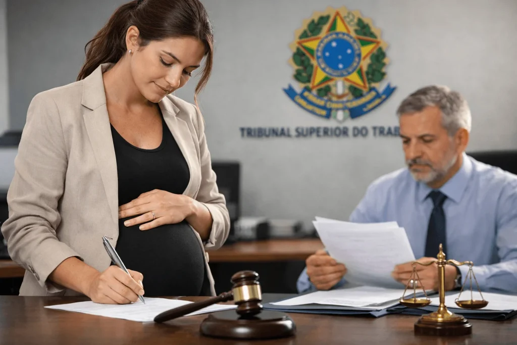Gestante tem estabilidade em contrato temporário?