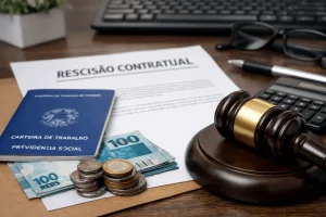 Rescisão antecipada gera multa de 40% do FGTS