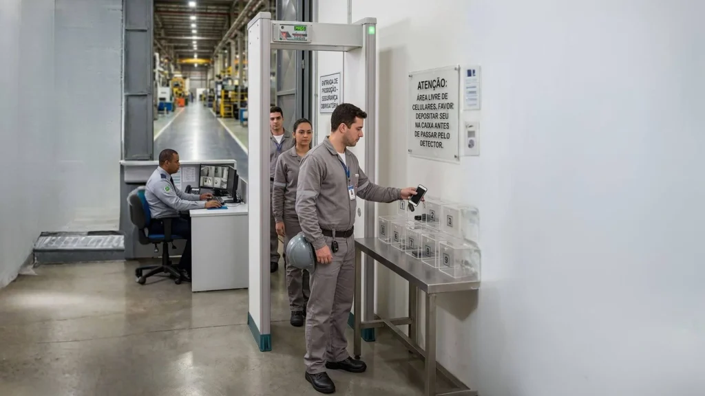 Riscos do celular na indústria e como evitar