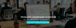 Controle ausências com segurança.