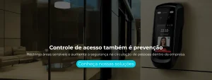 Restrinja áreas sensíveis e aumente a segurança na circulação de pessoas dentro da empresa.