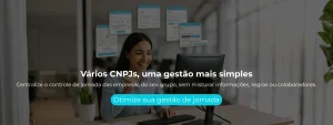 Centralize o controle de jornada das empresas do seu grupo, sem misturar informações, regras ou colaboradores.