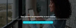 Registre a jornada pelo celular com geolocalização, praticidade e mais segurança para a empresa.