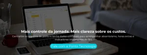 Centralize os registros de ponto e tenha dados confiáveis para acompanhar absenteísmo, horas extras e indicadores importantes do RH.
